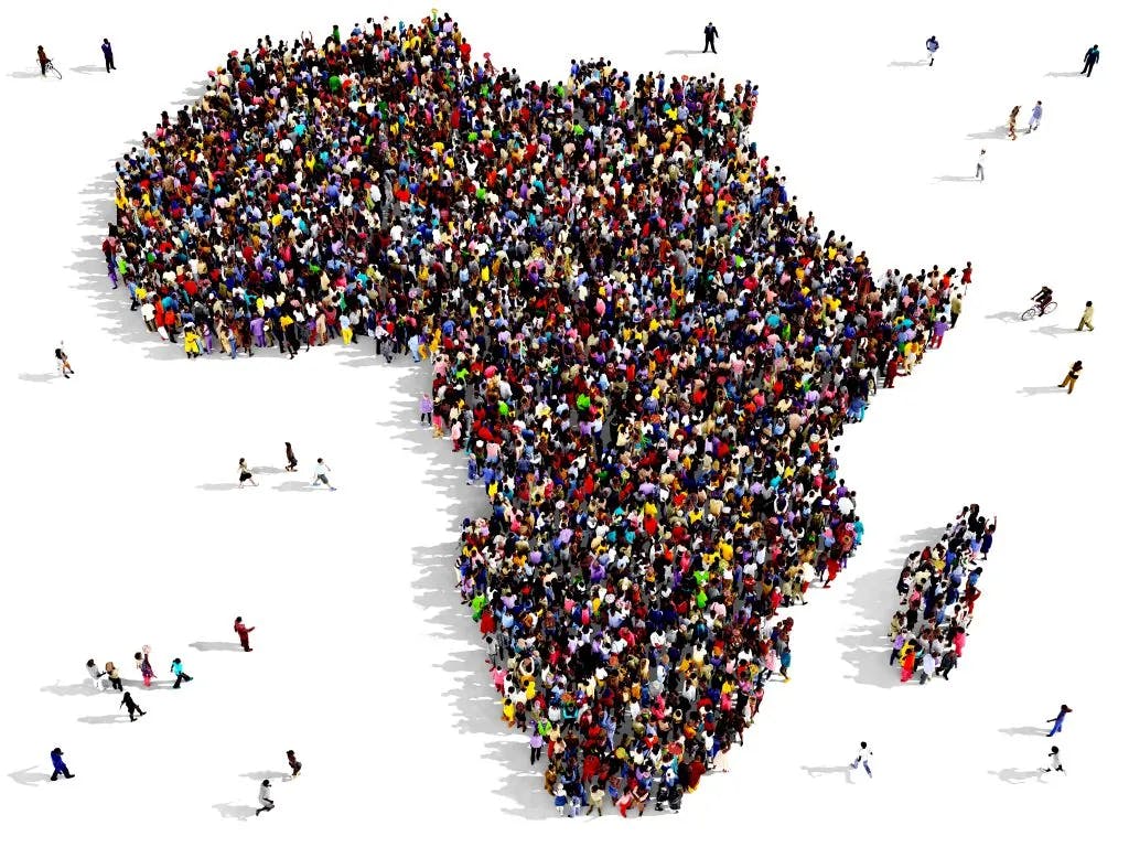 people form africa continent